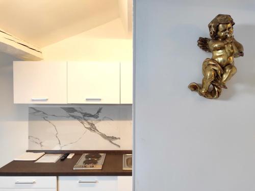 Dapur atau dapur kecil di MANTICA CATTANEO APPARTAMENT