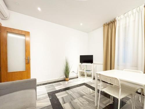 Habitaciones en alojamiento con patio