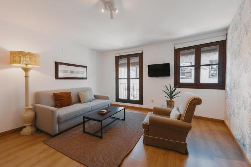 Χώρος καθιστικού στο Apartamentos exclusivos en casco histórico