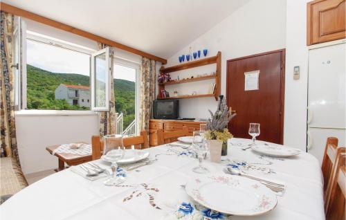 Televízia a/alebo spoločenská miestnosť v ubytovaní Apartment Racisce Vr