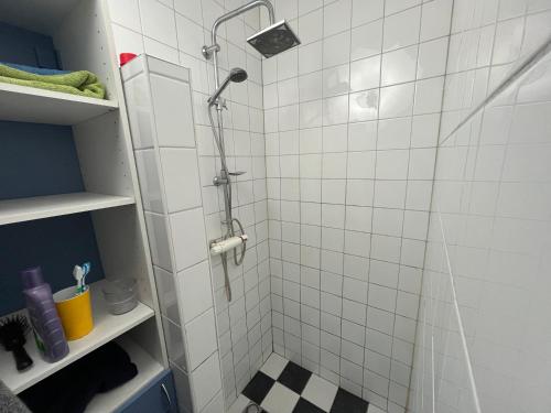 Koupelna v ubytování Bed & Kip De plek voor mens en hond