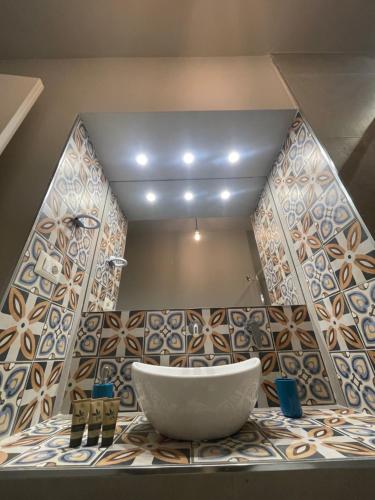 Koupelna v ubytování D'Angiò Rooms-Manfredi Homes&Villas