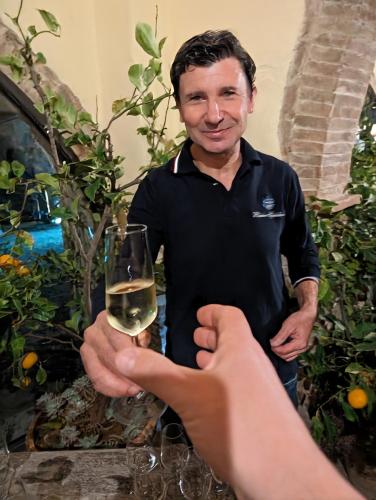 Nápoje v ubytování Podere Spedalone