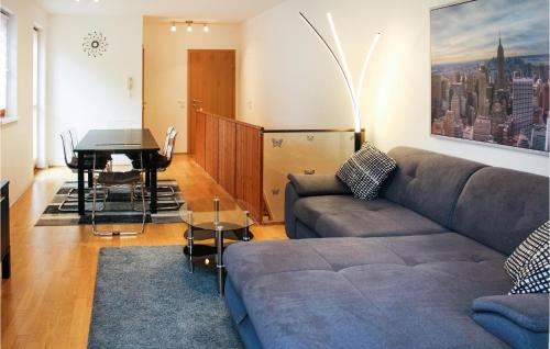 A seating area at Ferienwohnung Auf 2 Etagen