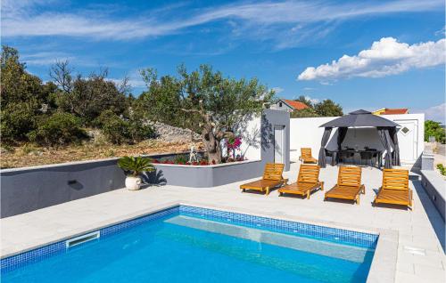 Πισίνα στο ή κοντά στο Gorgeous Home In Zecevo Rogoznicko