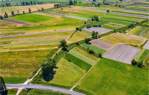 an aerial view of a field and a road at Awesome Apartment In Kakma With Wifi in Kakma