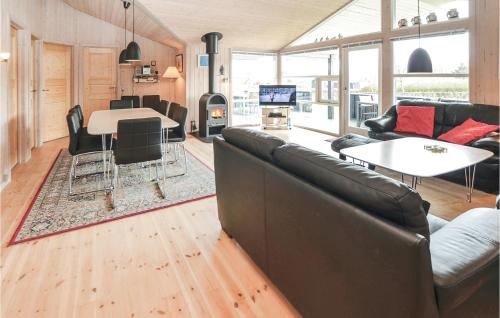 Posezení v ubytování Holiday Home Rævebæk Sydals Iii