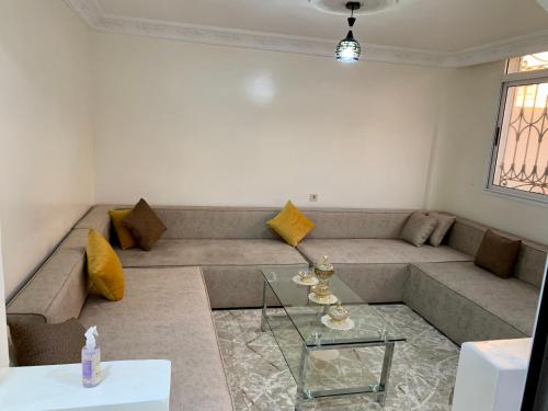 Χώρος καθιστικού στο Apartment Haut Standing