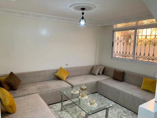 Χώρος καθιστικού στο Apartment Haut Standing