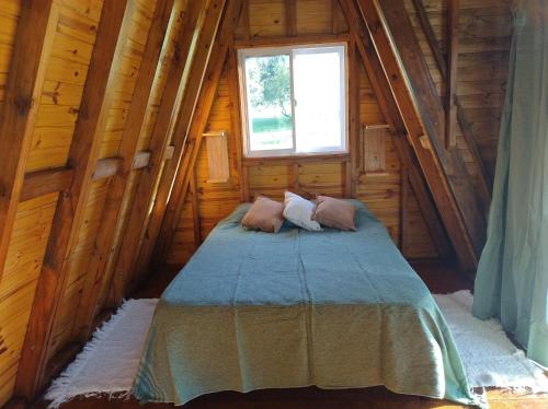 Postel nebo postele na pokoji v ubytování Sens EcoRefugio