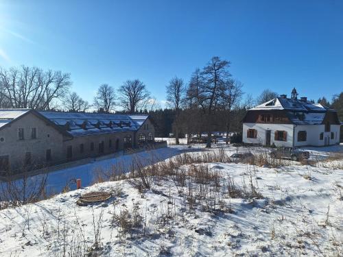 Apartmán Ostrůvek v zimě