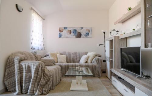 TV a/nebo společenská místnost v ubytování Holiday Home Kapelica V