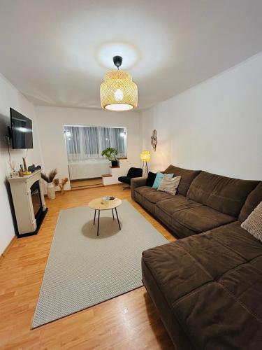 พื้นที่นั่งเล่นของ Delis Apartment