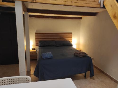 Postel nebo postele na pokoji v ubytování Aeolian Sea House