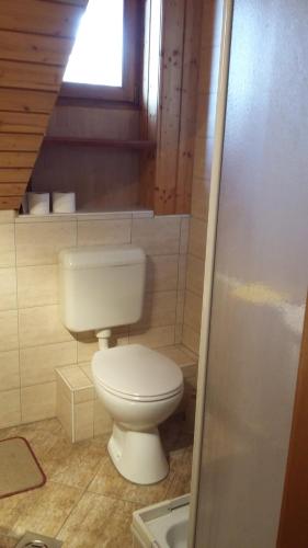 Koupelna v ubytování Kerámiapark Guesthaus