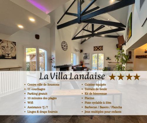 Villa Landaise, 10 minutes des plages