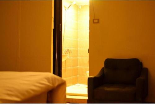 Koupelna v ubytování Cairo Hotel