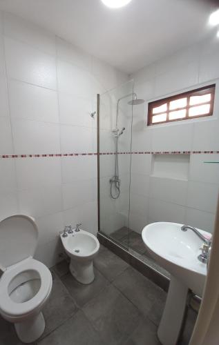 Koupelna v ubytování Casa completa para 4 personas