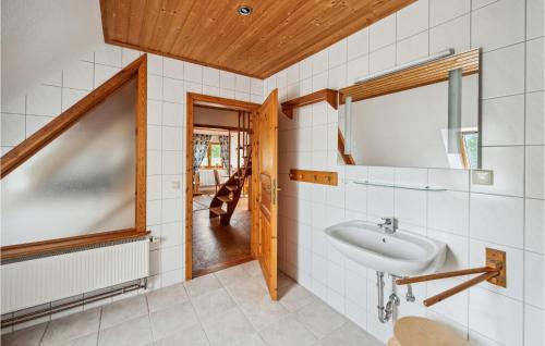 Amazing Apartment In Rechlin With Saunaにあるバスルーム