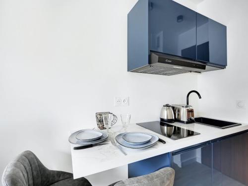 Nice Studio Boulevard Flandrin Rue de la pompe- BAIL MOBILITY