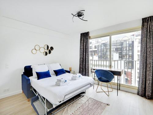 Nice Studio Boulevard Flandrin Rue de la pompe- BAIL MOBILITY