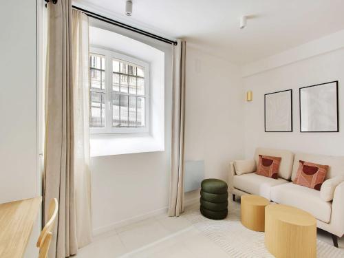 Posezení v ubytování Lovely studio 2P - PASSY - Mobility Lease