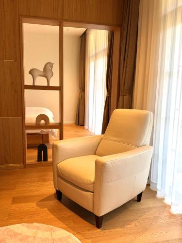 Area soggiorno di La Petronilla Boutique Hotel Moganshan