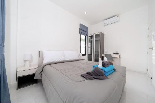 Katil atau katil-katil dalam bilik di Goldena Twin Private Pool Villas