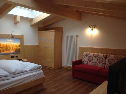 Postel nebo postele na pokoji v ubytování Hotel El Paster