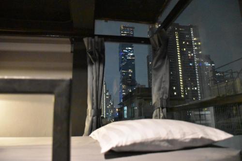 Katil atau katil-katil dalam bilik di Stay At pan Hostel