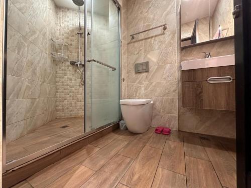 Phòng tắm tại Noy Art apartments