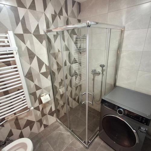 Koupelna v ubytování APARTMAN studio DADO