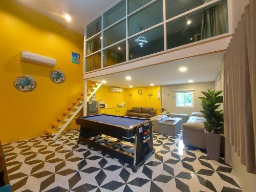 Billardbord på Lajida pool villa