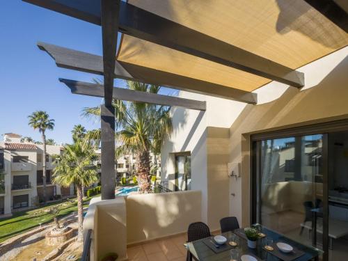 Blick vom Wohnzimmer einer Villa in der Unterkunft Ático Almyra - Roda Golf in San Javier