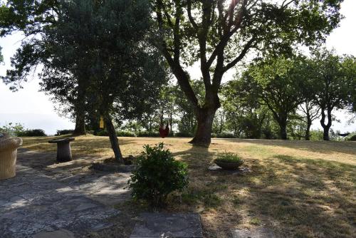 Jardín al aire libre en Agriturismo Sanventura