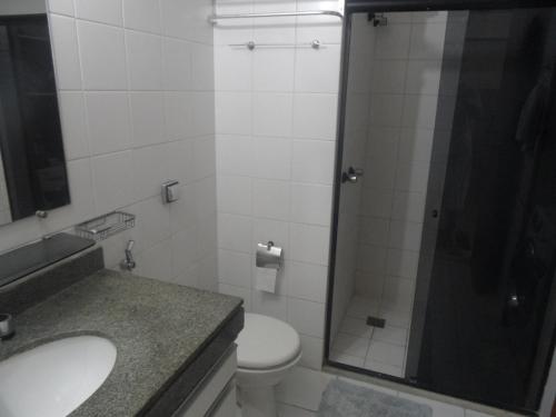 Ванная комната в Barra Tropical Residence