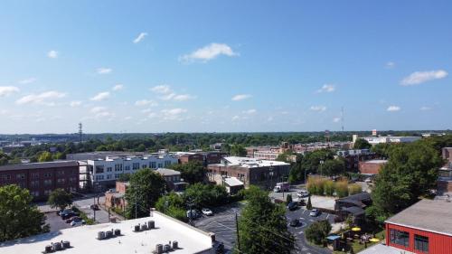 Nespecifikovaný výhled na destinaci Atlanta nebo výhled na město při pohledu z apartmánu