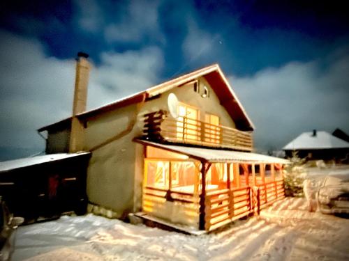 Το B&C Mountain Retreat τον χειμώνα