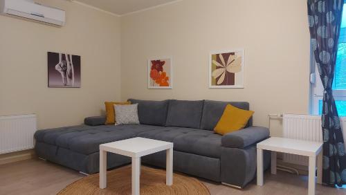 Χώρος καθιστικού στο Apartment Alex
