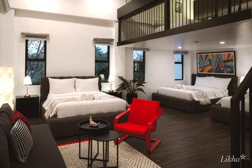 Postel nebo postele na pokoji v ubytování Likha Wellness Resort