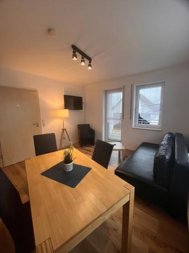 Ruang duduk di Apartmenthaus Gärtner