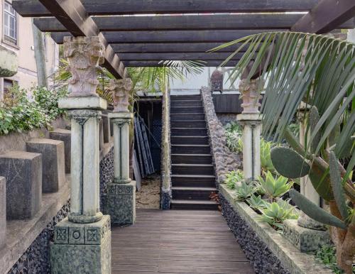 Jardín al aire libre en Sintra Lagon