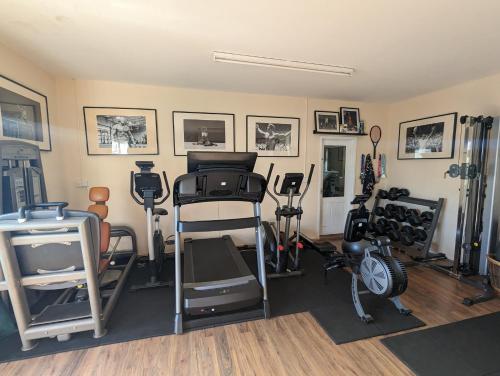 Fitness centrum a/nebo fitness zařízení v ubytování Clonetrace Lane