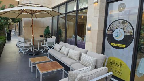 Posezení v ubytování lANTANA RESORTS منتجعات لانتانا