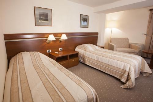 Hotel Stari Podrumにあるベッド