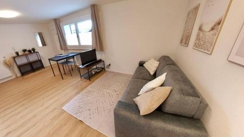 Zona de estar de Magnifique studio dans une villa