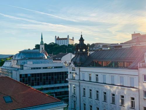 1-bedroom top floor apartment in heart of old town Bratislava