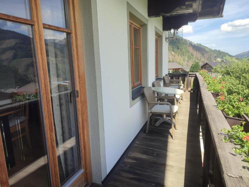 Un balcón o terraza en Bauernhof Lienharter