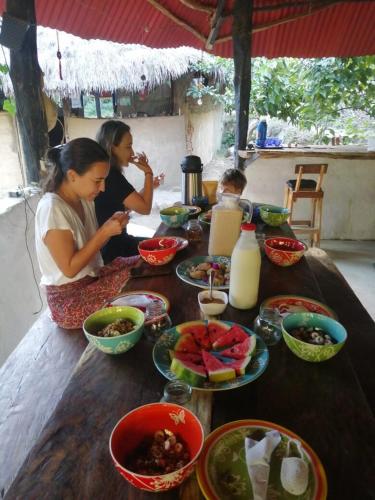 Jídlo v chaty nebo okolí