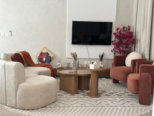 TV a/nebo společenská místnost v ubytování HideOut